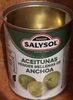 Aceitunas verdes rellenas de anchoas - Producte