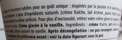 Häagens-Dazs Classics Vanilla - Ingredienser - fr