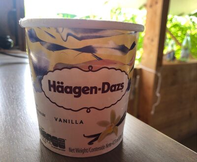 Häagen-dazs vanilla - Produkt - es