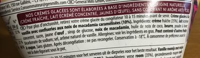 Macadamia nut brittle - Ingrediënten - fr