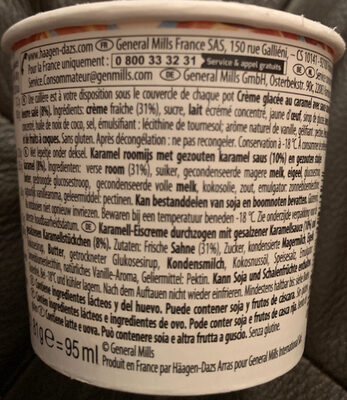 Caramel au beurre salé - Ingredienser - fr