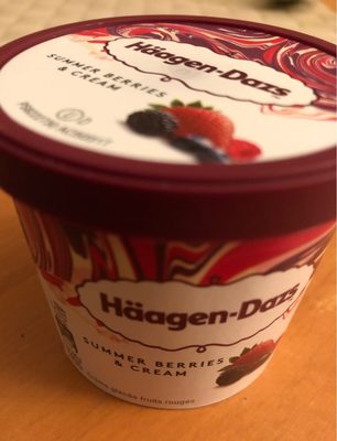 Creme glace fruit rouge - Produkt - fr