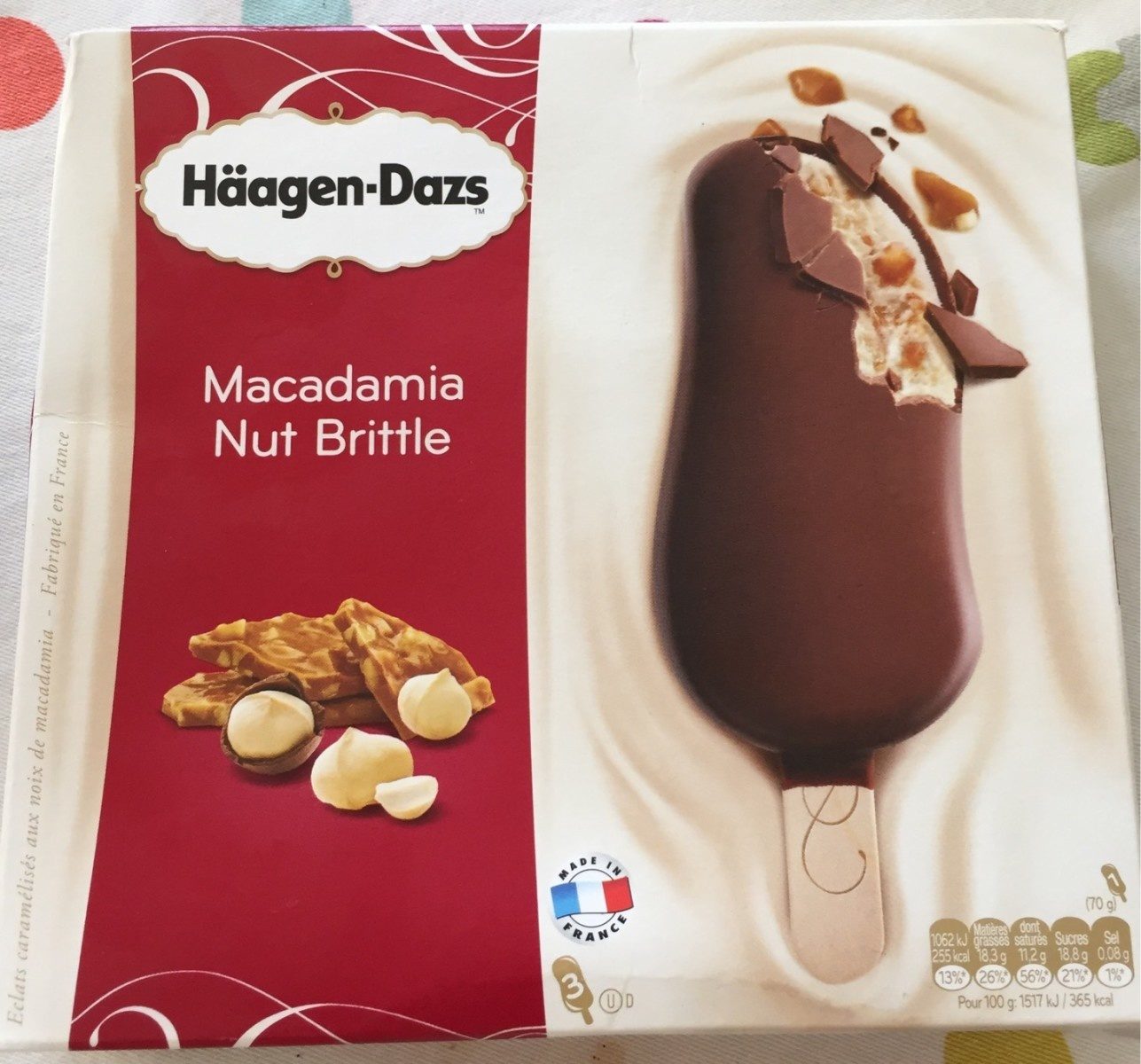 Crème Glacée Macadamia Nut Britle - Produkt - fr