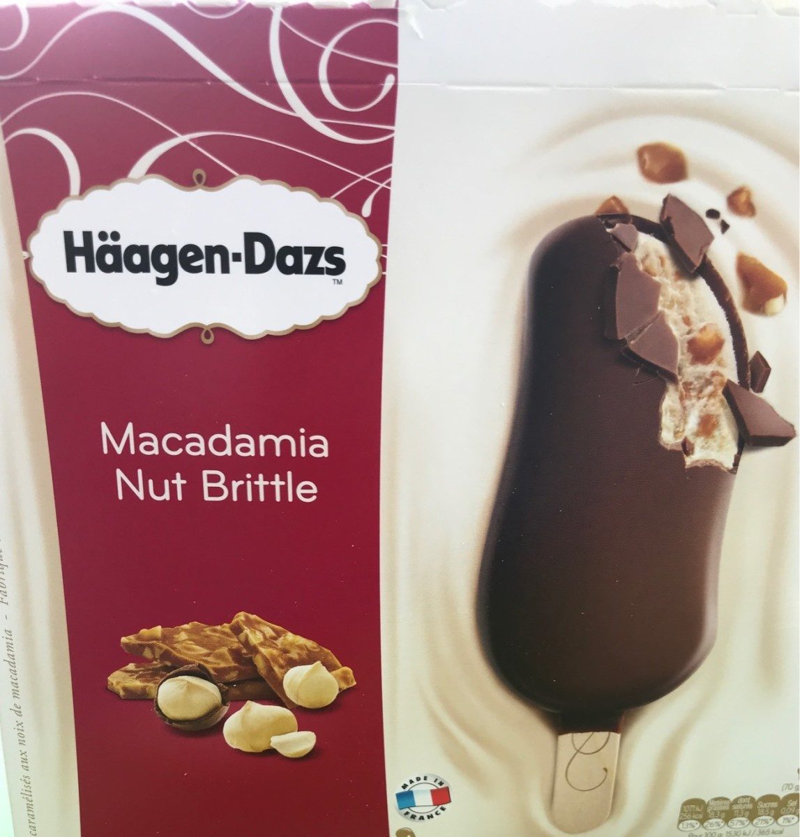 Macadamia nut brittlle - Produkt - fr