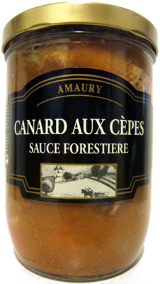 Canard Aux Cèpes - Sauce Forestière - Product - fr