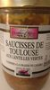 Saucisses de Toulouse aux lentilles vertes - Product