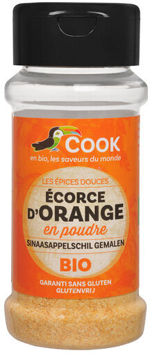 ÉCORCE d'ORANGE moulue "COOK" 32g* - Produit