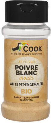 POIVRE BLANC moulu "COOK" 45g* - Product - fr