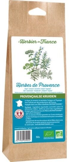 HERBES DE PROVENCE sans marjolaine sachet 50g* - Product - fr