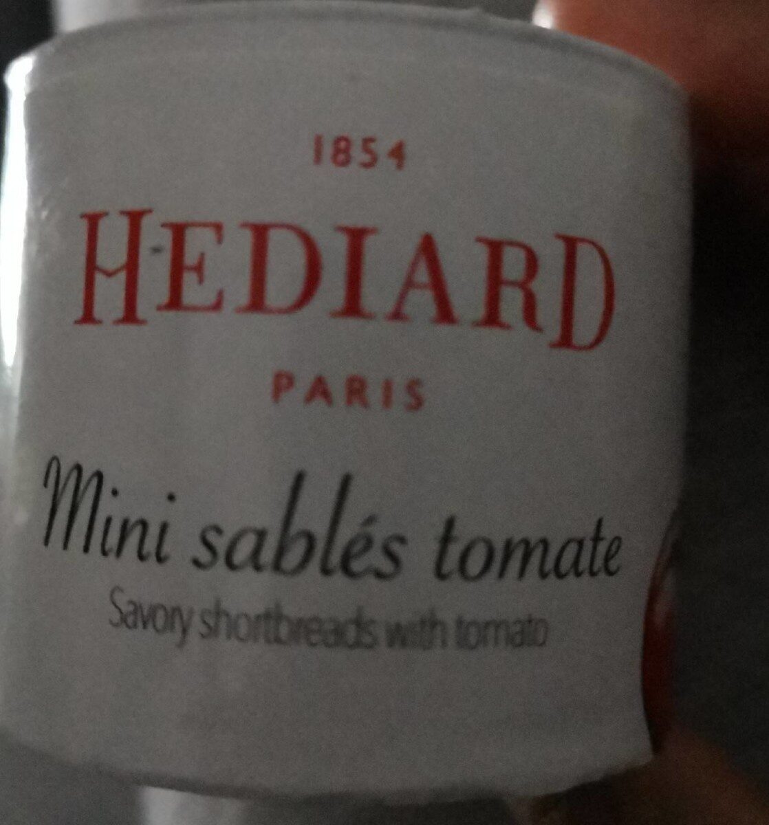 Mini Sablés tomate - Produit