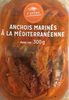 Anchois marinés a la Mediterraneenne - Produit