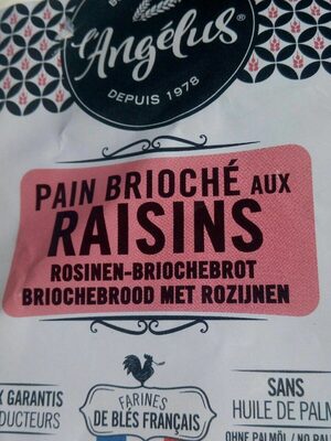 Pain brioché aux raisins - Product - fr