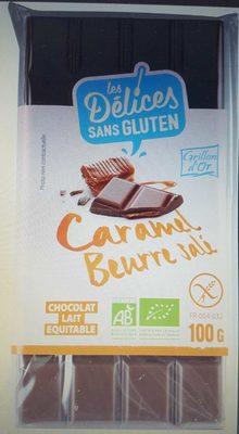 CHOCOLAT LAIT CARAMEL BEURRE SALEE - Product - fr