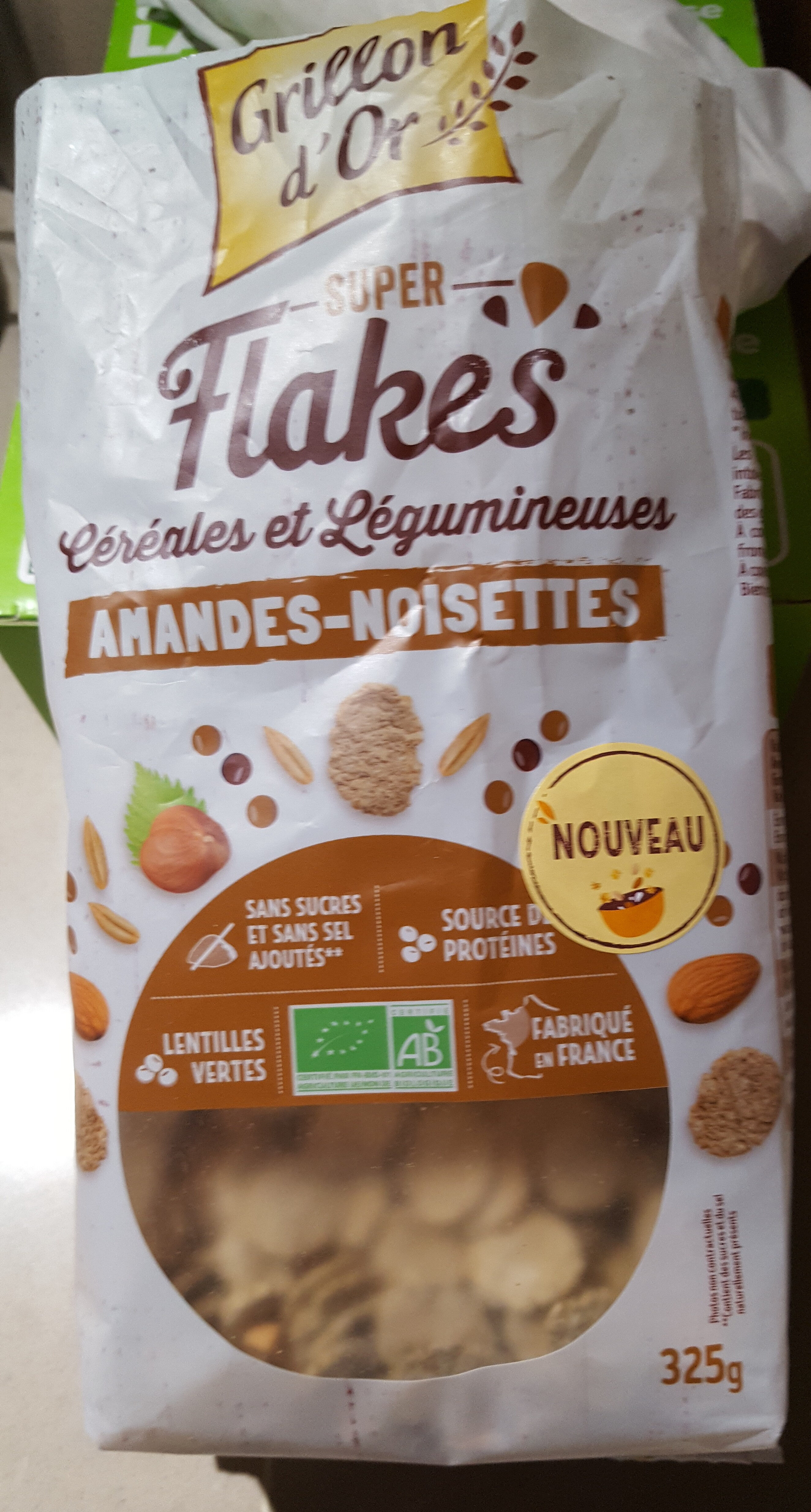 Super flakes céréales et légumineuses - Produit