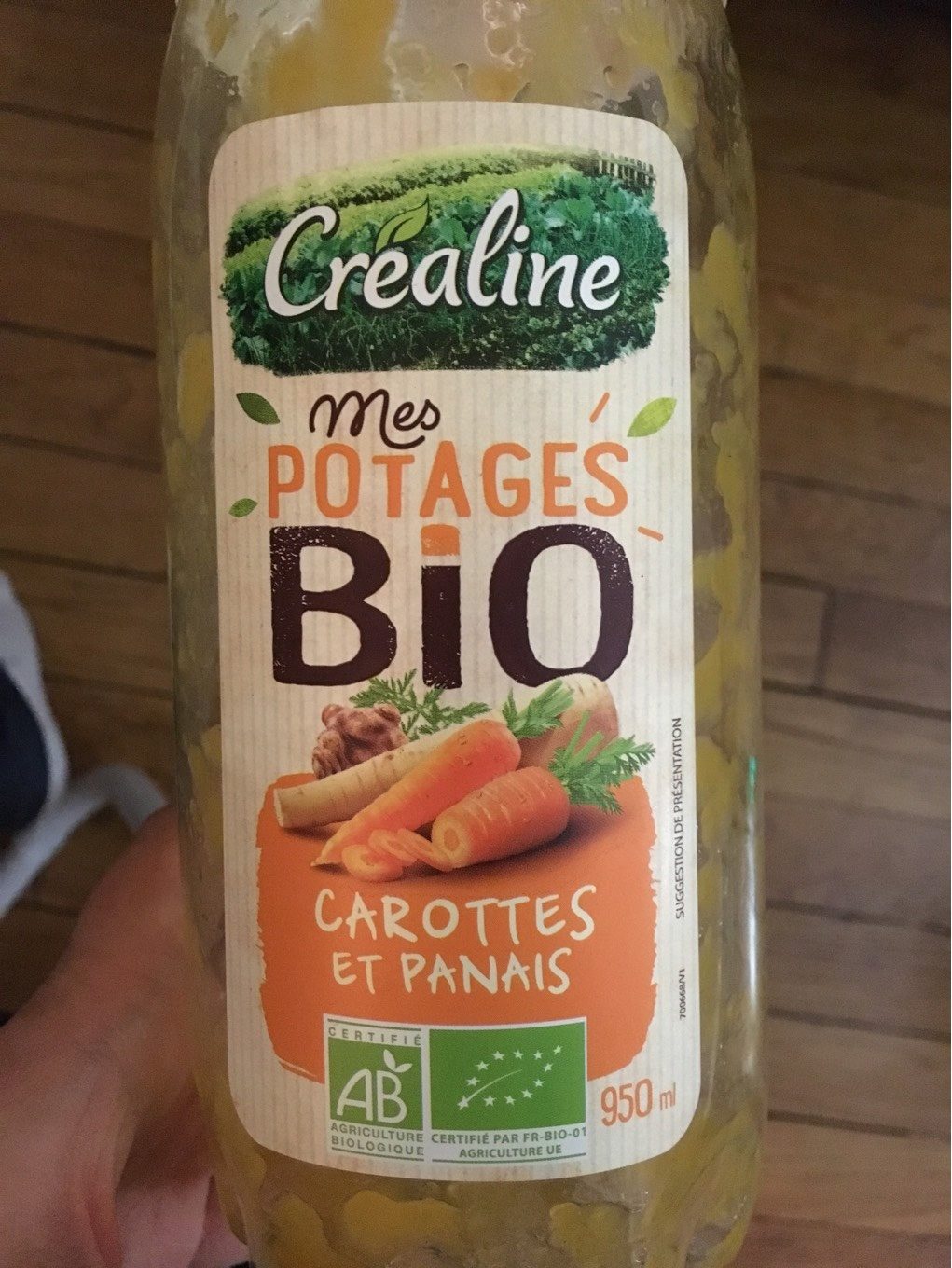 Mes potages bio carottes et panais - Producto - fr