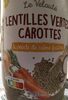 Velouté lentilles vertes carottes - Produit