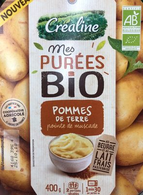 Mes purées bio - Pomme de terre pointe de muscade - Product - fr