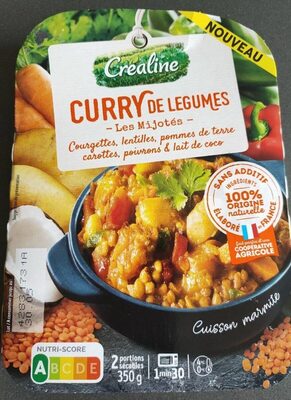 Curry de légumes - Produit