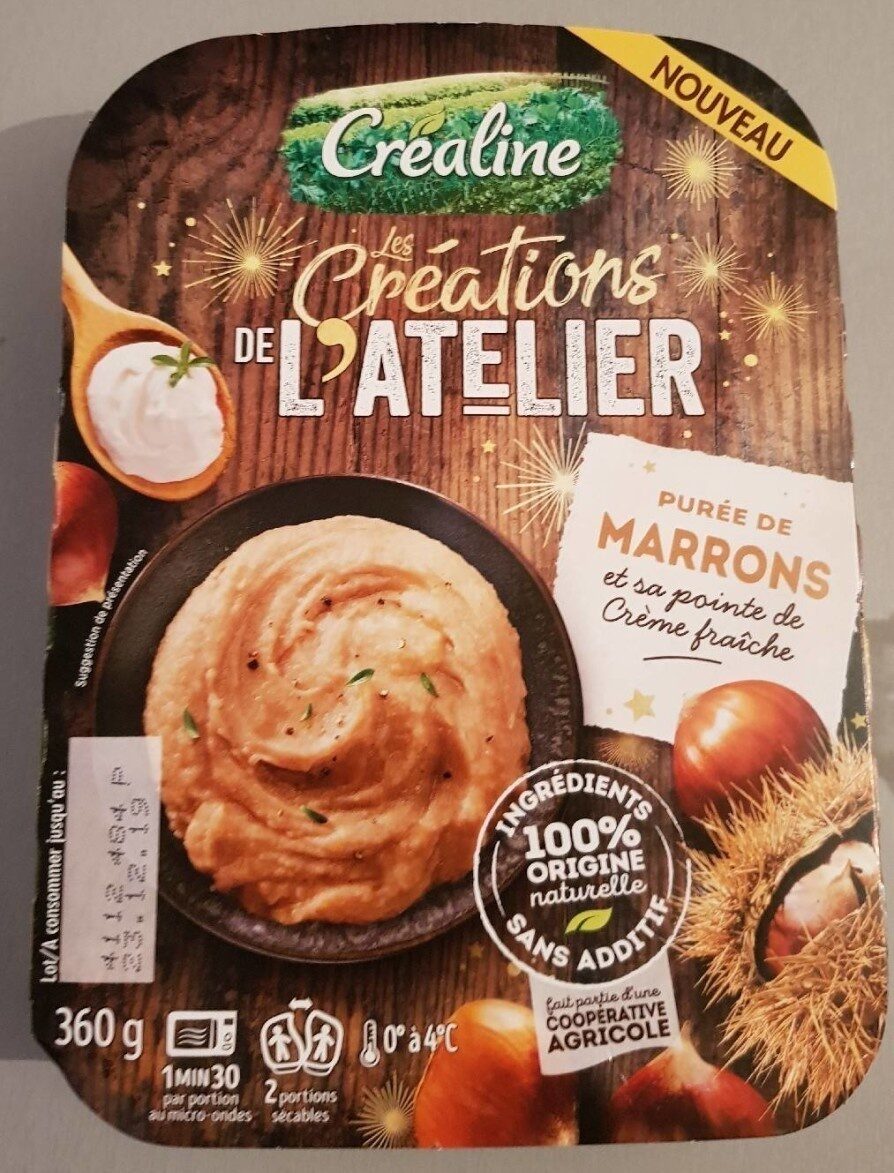 Purée de marrons - Product - fr