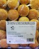 mini cheeseburger - Produit