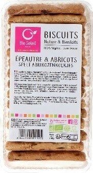 Biscuit Nature et Bienfaits - Épeautre et abricots - Product - fr