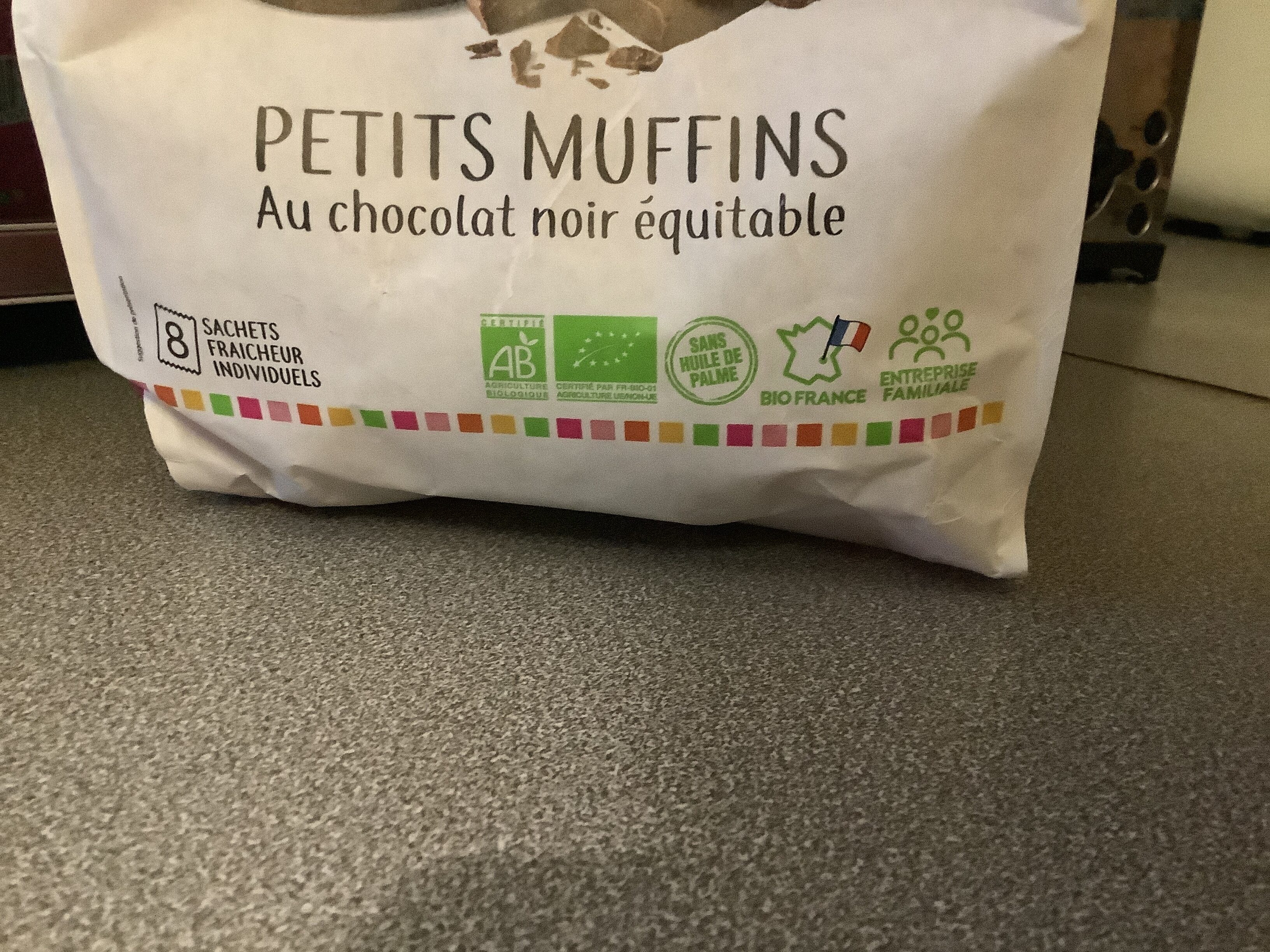 Petits muffins - Instruction de recyclage et/ou informations d'emballage