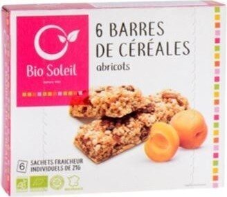Barres de Céréales Abricots - Product - fr