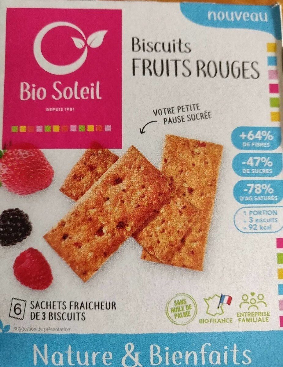 Biscuits Fruits rouges - Produit