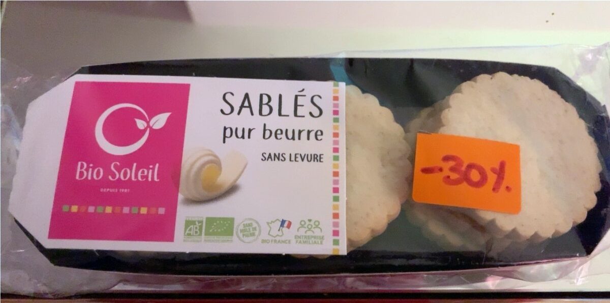 Sablés pur beurre - Product - fr