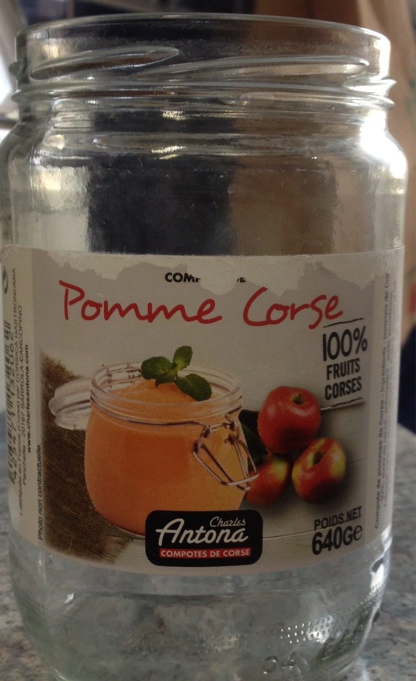 Compote Pommes corses - Product - fr