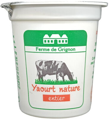 Yaourt nature entier - Product - fr