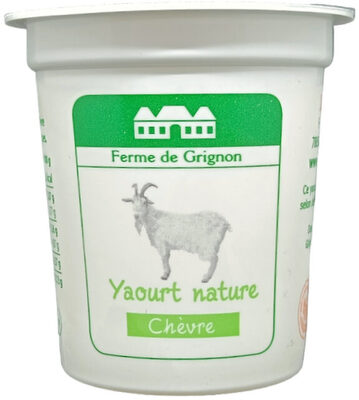 Yaourt nature chèvre FERME DE GRIGNON 125g - Product - fr