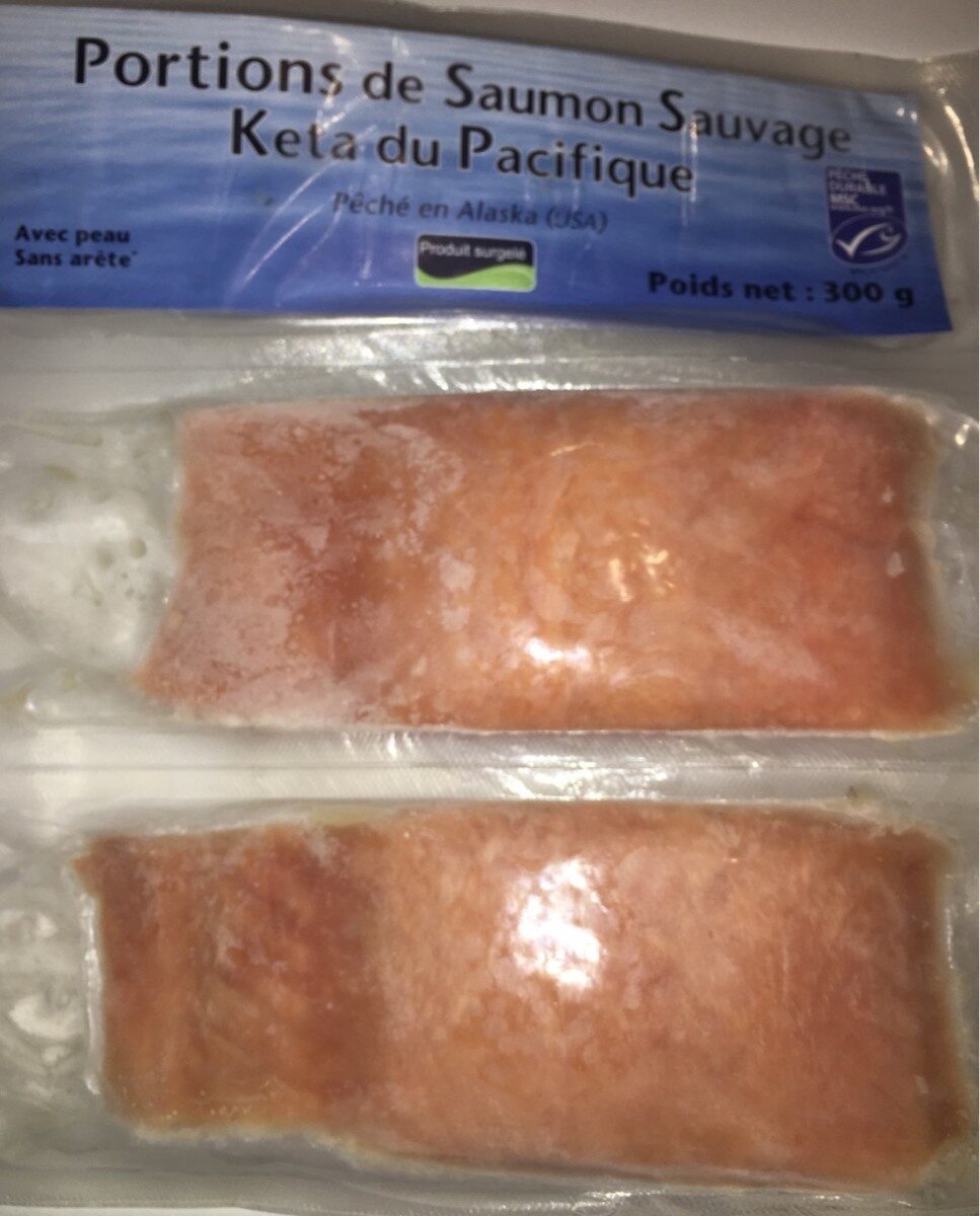Portions de saumon sauvage Keta du Pacifique - Produkt - fr
