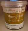 Thym feuille - Product