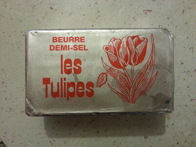 Beurre demi-sel Les Tulipes - Produit