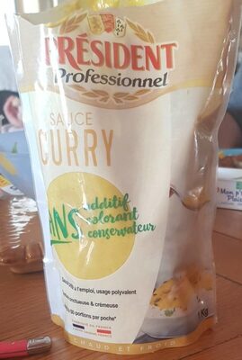 Sauce curry - Nutrition facts - fr