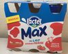 Lactel Max au lait saveur fraise - Produit