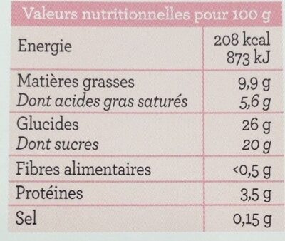 Crème glacée Pistache N.1 - Nutrition facts - fr