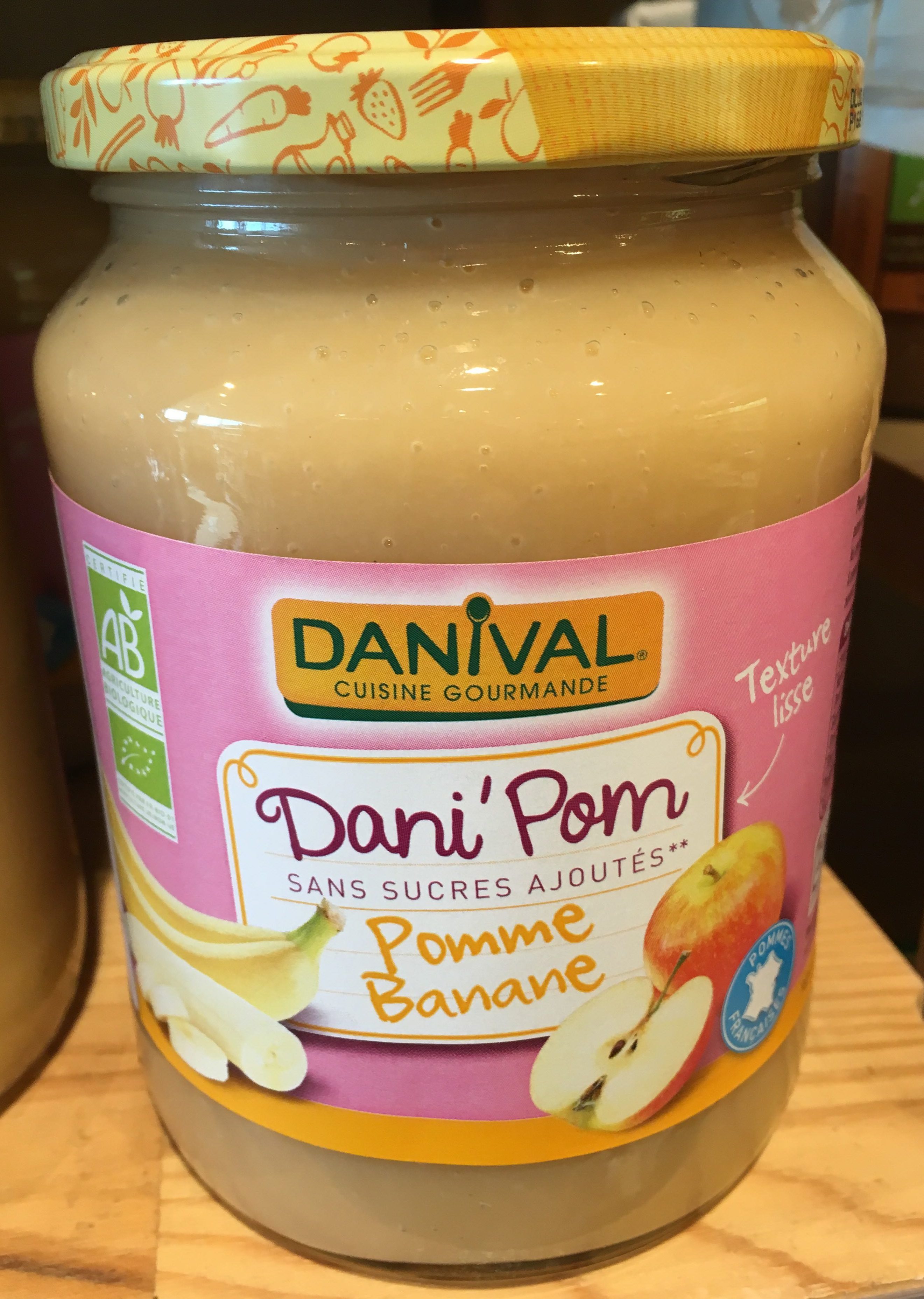 Dani'Pom - Compote pomme banane bio - نتاج - fr