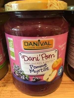 Dani'Pom - Pomme Myrtille - Product - fr