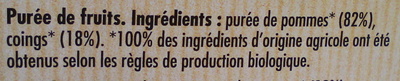 100% fruit - Ingredienser - fr