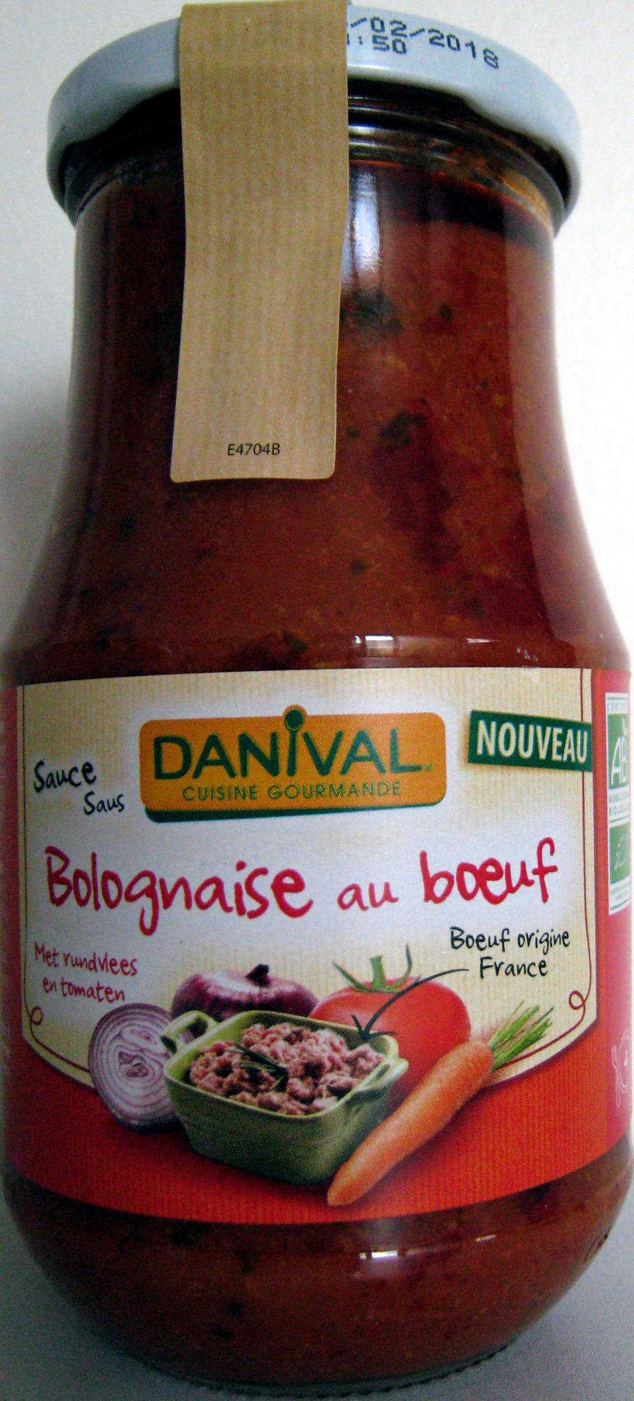 Sauce Bolognaise au Bœuf - Product - fr