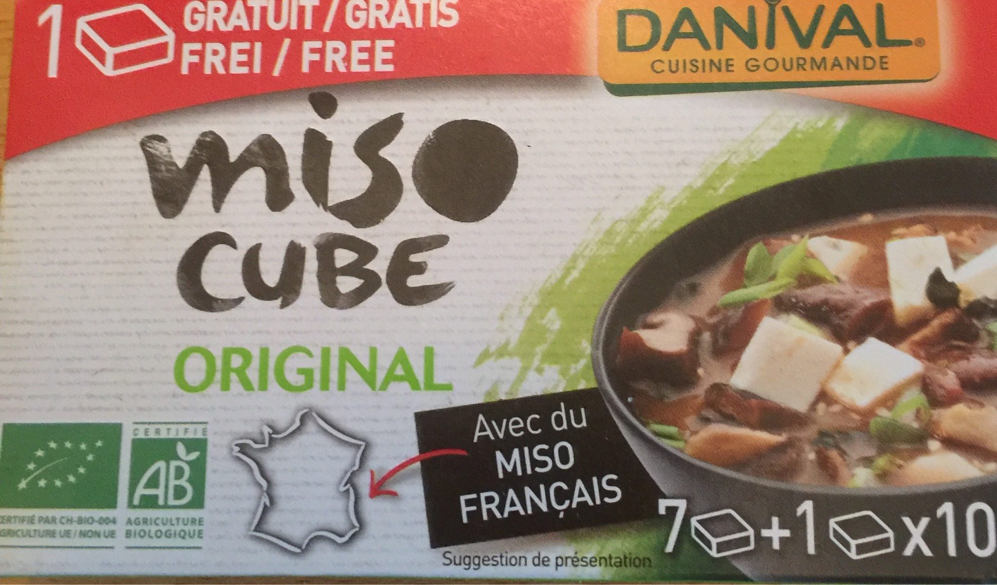 Miso cube - Produit
