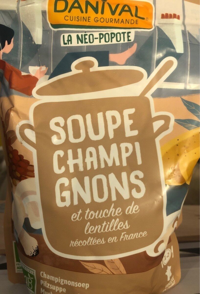 Soupe Champignons et touche de lentilles - Product - fr