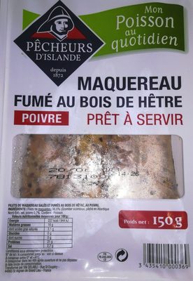 Maquereau Fumé au Bois de Hêtre - Poivre - 成分 - fr