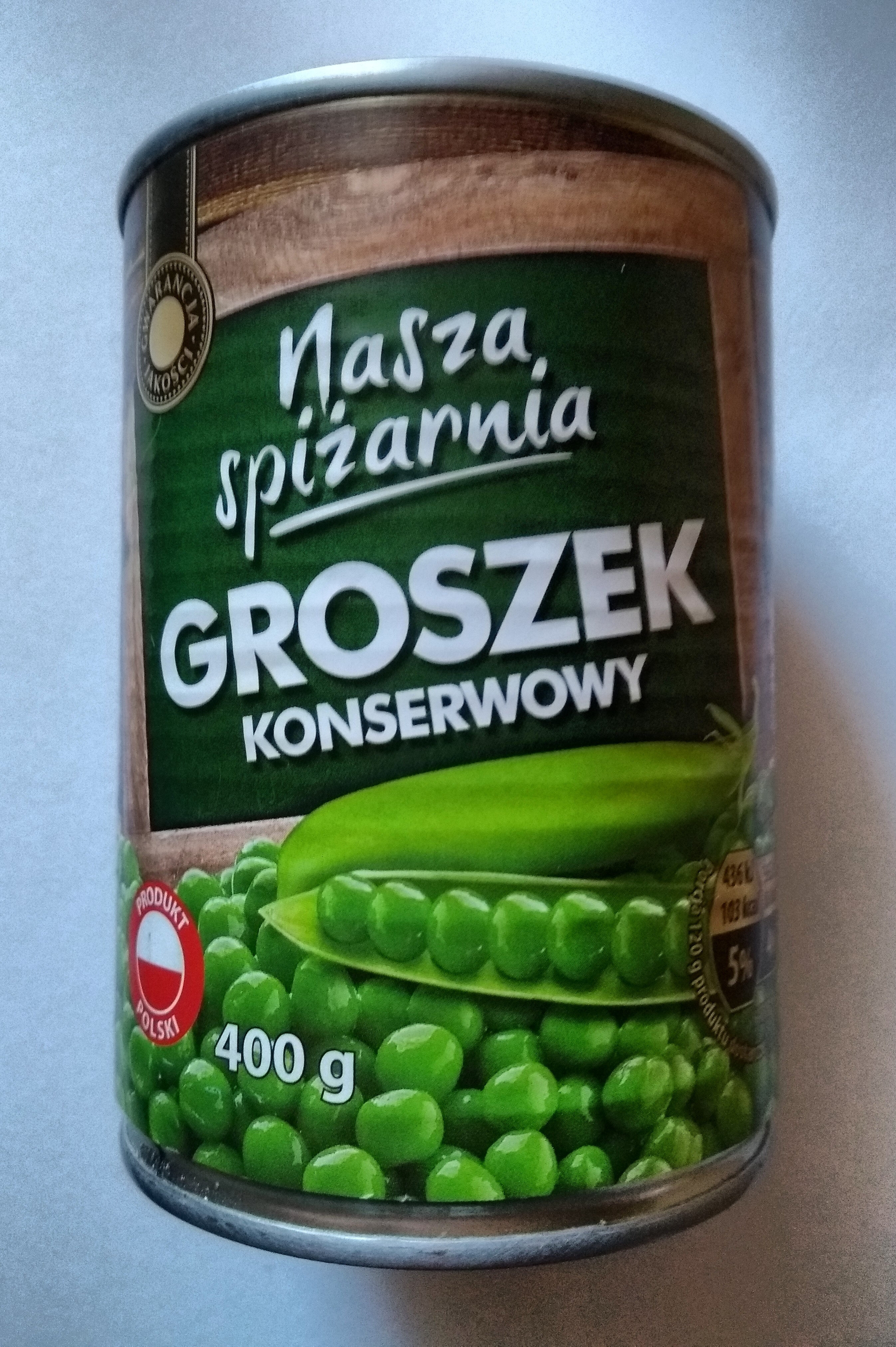 groszek konserwowy - Producto - pl