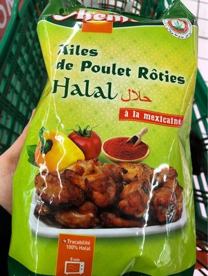 Ailes de poulet roties halal sauce mexicaine - Produkt - fr