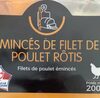 Emincés de filet de poulet rôtis - Product