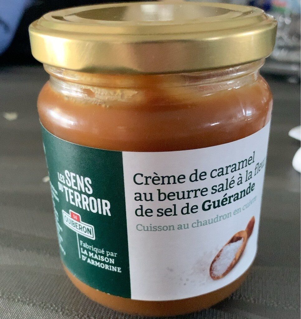 Crème de caramel au beurre salé à la fleur de sel de Guérande - Produit
