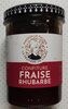 Confiture Fraise Rhubarbe - Produit